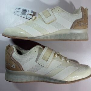 Adidas Adipower Weightlifting 3 Shoes Warm Sandstone IH8235  Mens Size 10 New